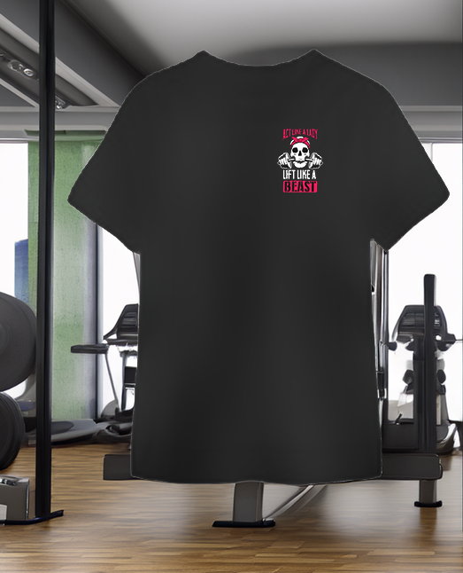 Polera Act Like a Lady, Lift Like a Beast – Ink and Press