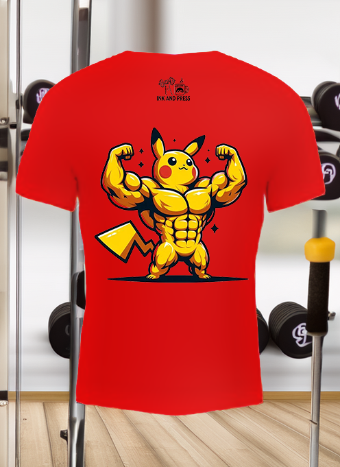 Polera Pikachu Gym Beast – Ink and Press